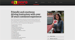 Desktop Screenshot of glennsdrivingschool.com.au